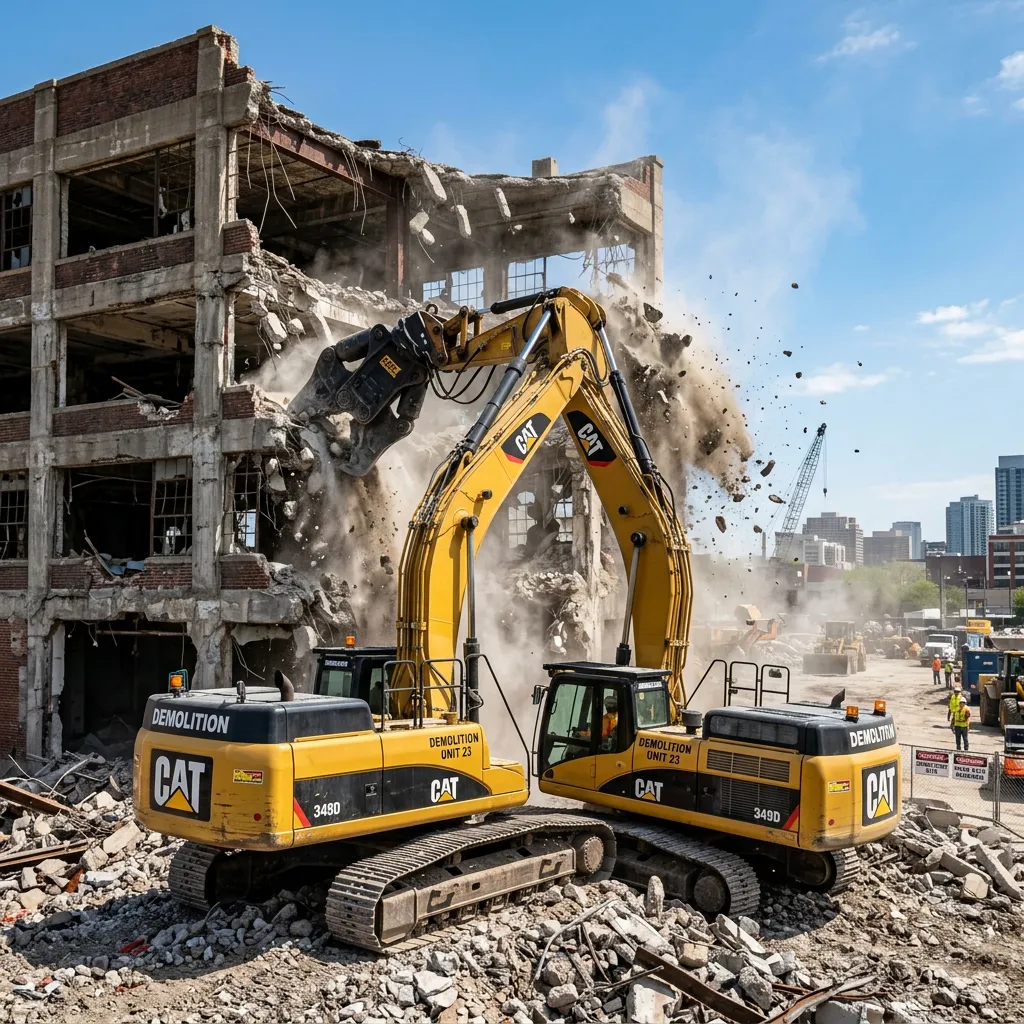 Demolition Contractor for Old Textile Mills in Coimbatore - Sri Vari Constructions