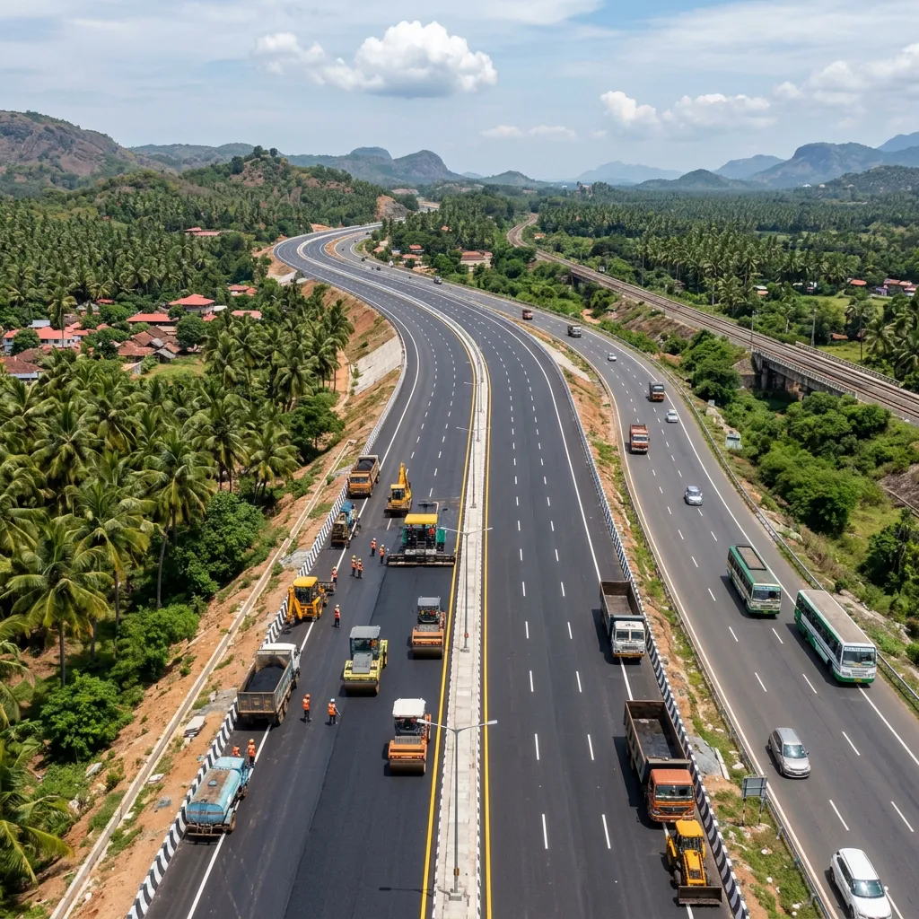 NHAI Road Contractor in Salem: Bituminous Paving to IRC:37 - Sri Vari Constructions