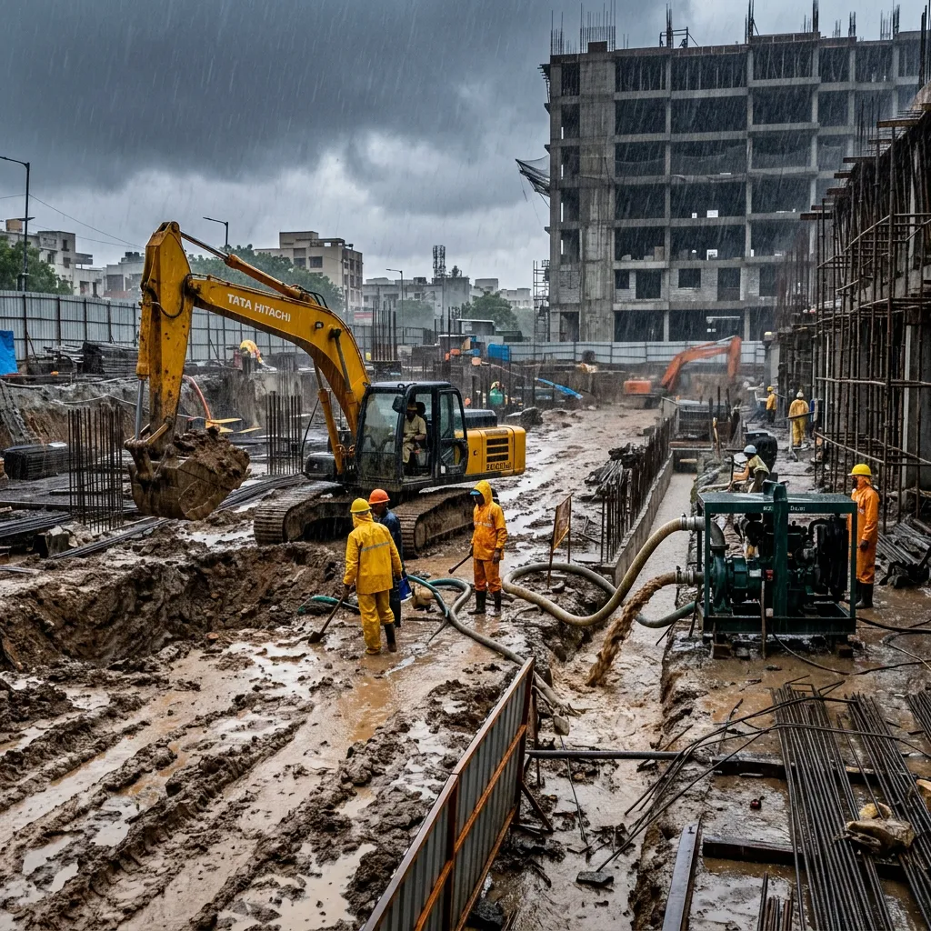 Monsoon SOP · keep the site open - Sri Vari Constructions