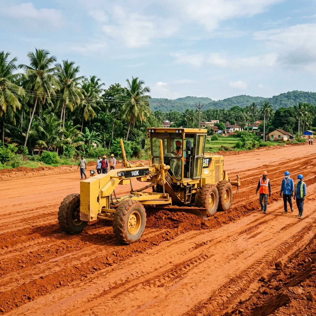 Panchayat Link Road Contractors in the Kongu Region - Sri Vari Constructions